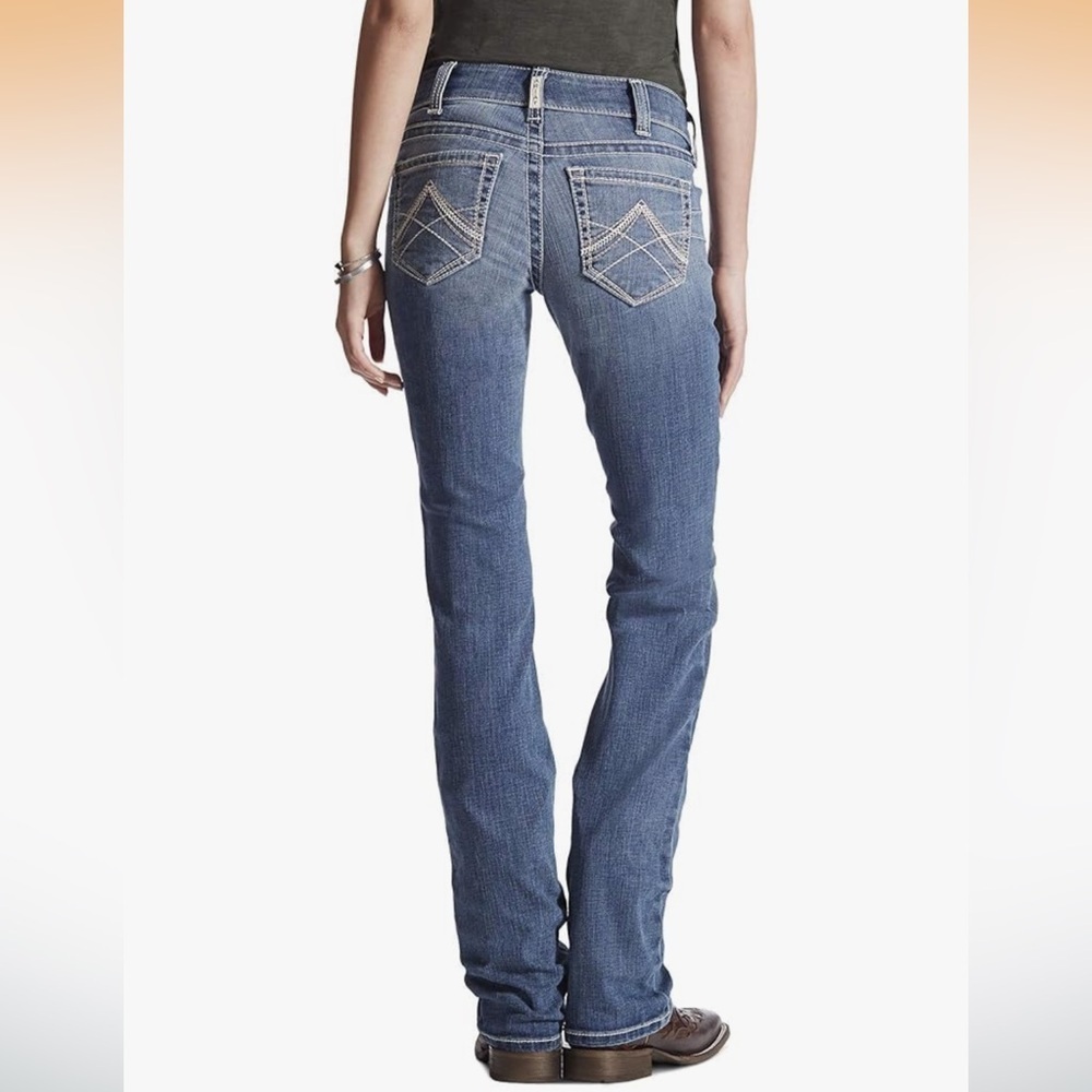 Ariat Women's REAL Denim Straight Cut Jeans
